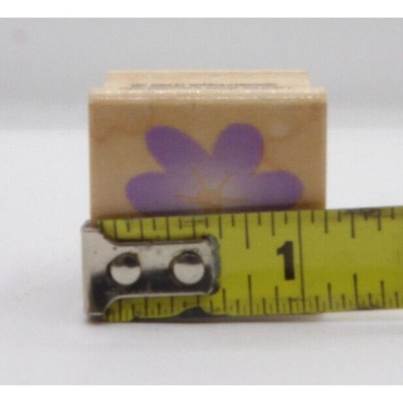 Stamps Set of 2 Flowers Hero Arts ©1998 1½" x 1" each #A2148 &A2149 - Picture 6 of 7